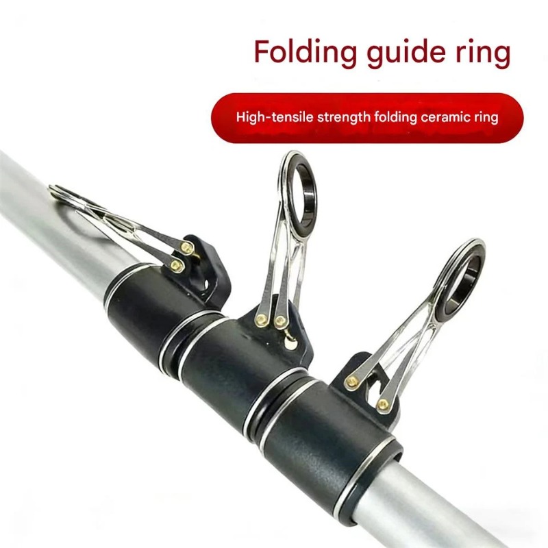 Fishing Rod Repair Kit - 1PCS Rvs Vissen Gids Set 16.2mm