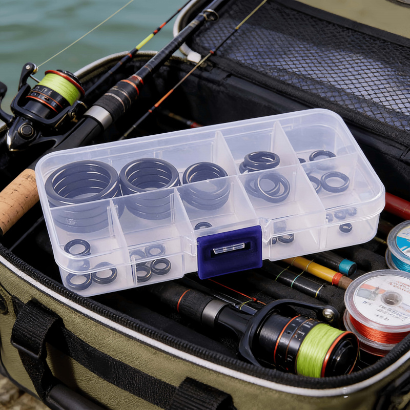 Fishing Rod Guide Replacement - Vervangingsset voor hengelgeleider met 40 keramische