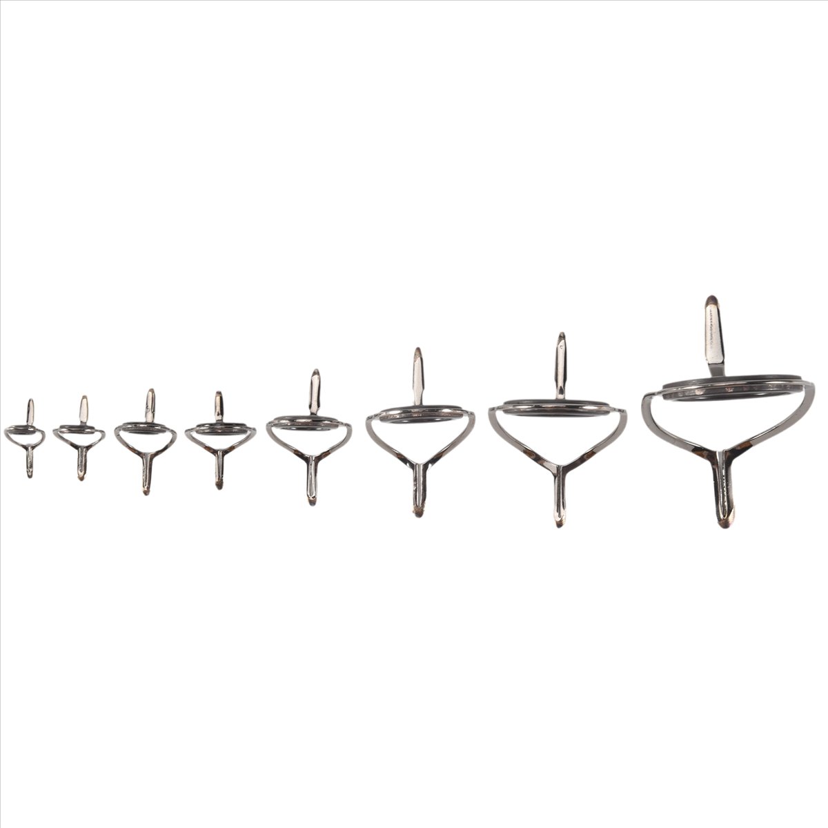 Fishing Rod Repair Kit - Nieuwe aanwinst: 8 stuks hengelgeleiders, ovale