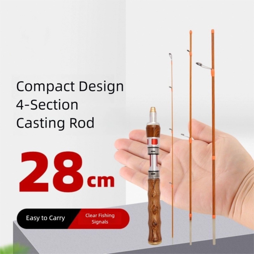 Fishing Rod Spinning - 4-delige Spinhengel UL Power Spinning Casting