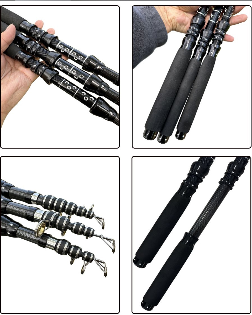 1.8/2.1/2.4/2.7/3.0M Telescopi - Fishing Rod Surf recensie en prijs