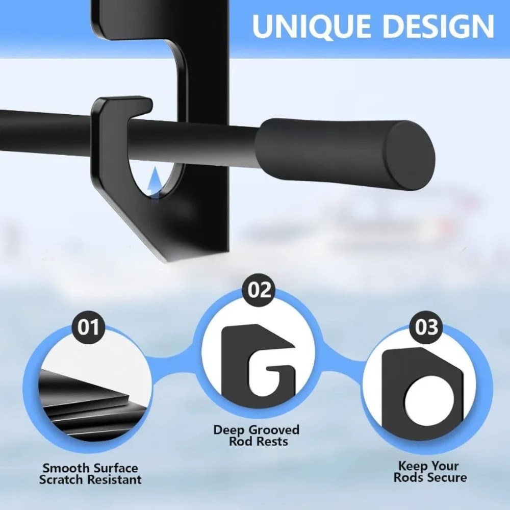 Hengelwandhouder, plafond- of  - Fishing Rod Rack recensie en prijs
