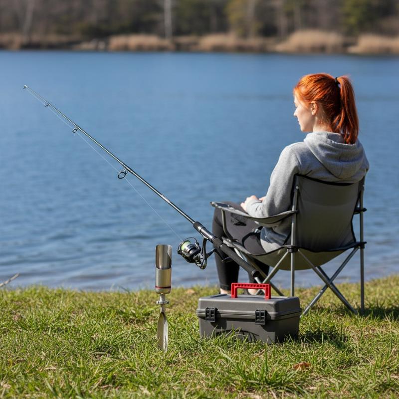 Universele roestvrijstalen hen - Fishing Rod Spinning recensie en prijs