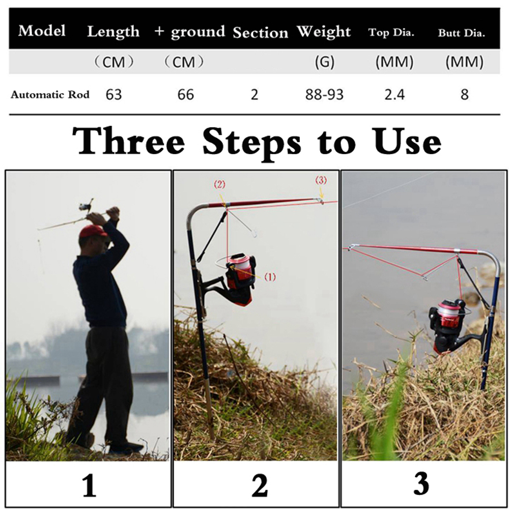 Bouw één automatische visset m - Fishing Rod Spinning recensie en prijs