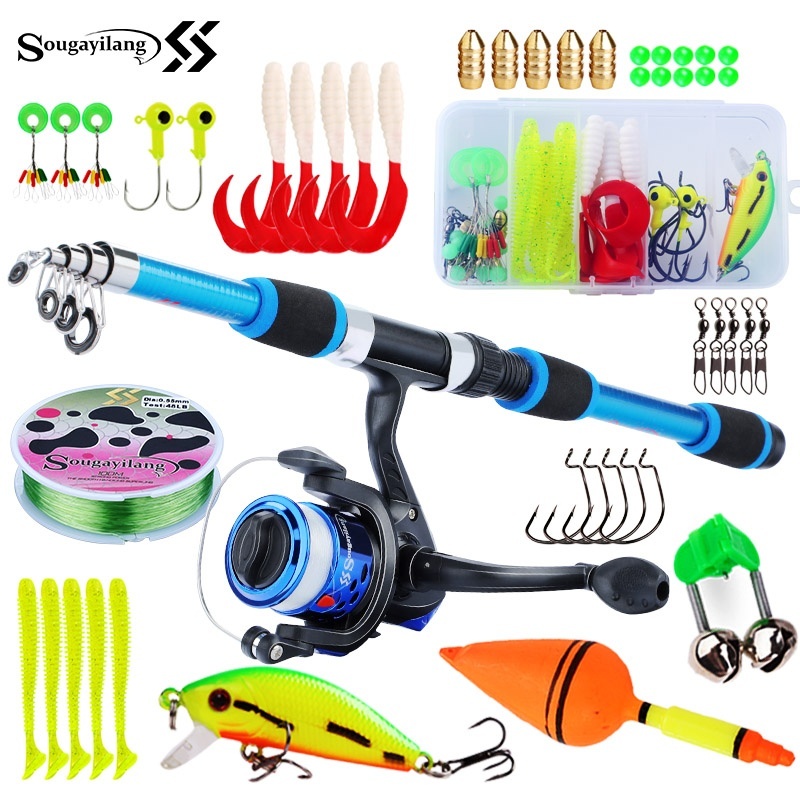 Sougayilang Kids Hengel Set Vo - Fishing Rod Spinning recensie en prijs