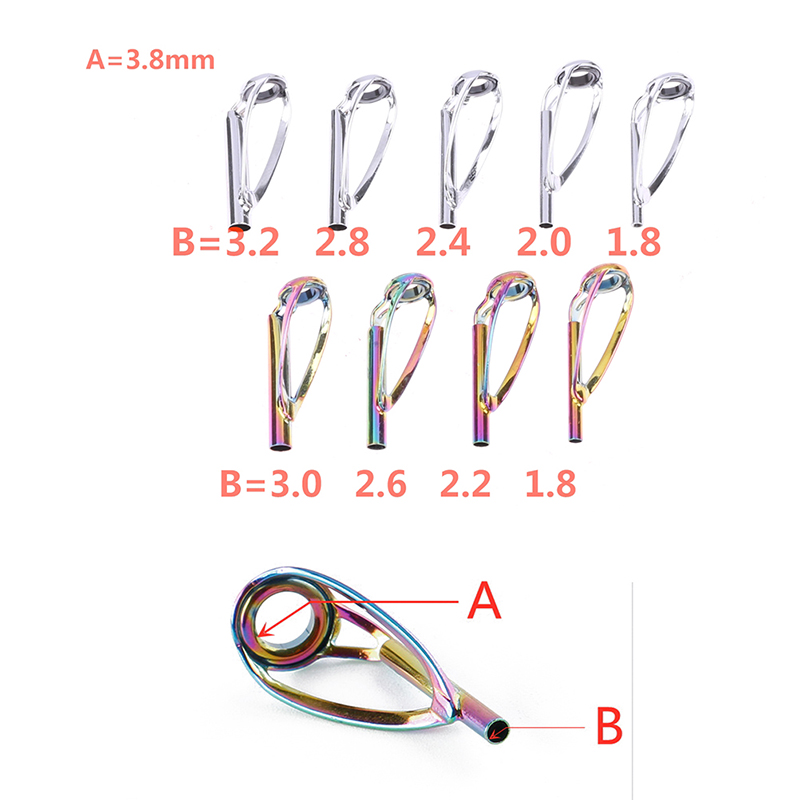 DIY Rod Building Eye Rings Gui - Fishing Rod Guide Replacement recensie en prijs